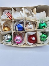 Vintage glass christmas for sale  KIDLINGTON