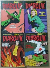 Lotto diabolik ristampa usato  Italia