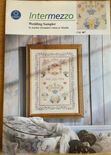Personalised wedding sampler for sale  MIDDLESBROUGH