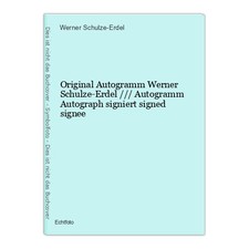 Riginal autogramm werner gebraucht kaufen  Dortmund