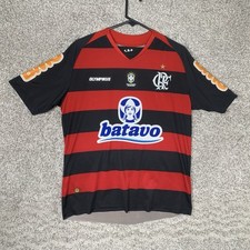 Camiseta masculina Flamengo Olympikus vermelha média 2010/2011 kit casa futebol comprar usado  Enviando para Brazil