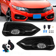 Luzes de neblina para Honda Civic Coupe 2Dr 2014-2015 lâmpadas de para-choque com fiação + lâmpadas 14-15, usado comprar usado  Enviando para Brazil