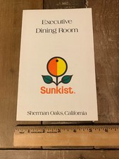 1973 sunkist menu for sale  Riverside