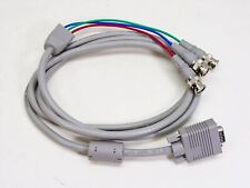 Usado, Cabo RGB macho 6 pés E164535 15 pinos HD15 VGA para 3 BNC comprar usado  Enviando para Brazil