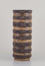 Vaso de assoalho alemão em cerâmica. Argila Chamotte. Vidros à mão. Ca 1960 comprar usado  Enviando para Brazil
