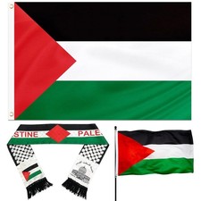 Drapeau palestine 90x150cm d'occasion  Viry-Châtillon