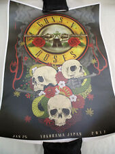 Póster impreso de concierto Guns N Roses GNR Yokohama Japón 2017 edición limitada  segunda mano  Embacar hacia Mexico