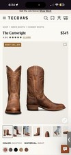 Tecovas cartwright men for sale  Houston