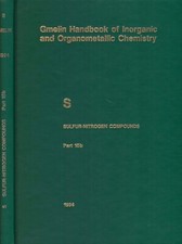 Sulfur nitrogen compounds gebraucht kaufen  Bad Brückenau
