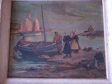 Grand tableau huile d'occasion  Marseille I