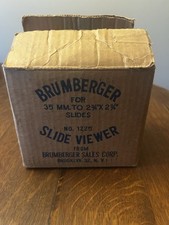 Brumberger slide viewer for sale  Britton