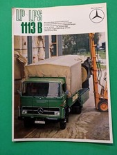 Folheto vintage Mercedes Benz Truck LP-LPS 1113 B década de 1970? comprar usado  Enviando para Brazil