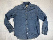 Camisa jeans Gap 1969 manga longa azul masculina média, usado comprar usado Camisa jeans Gap 1969 manga longa azul masculina média, usado comprar usado  Enviando para Brazil