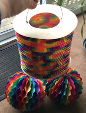 Vintage paper honeycomb for sale  FRINTON-ON-SEA