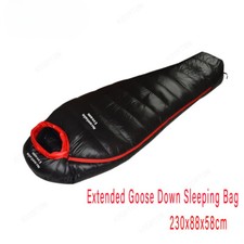The Extended Goose Down Mummy saco de dormir quente e é adequado novo, usado comprar usado  Enviando para Brazil