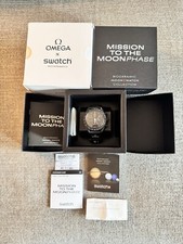 Omega swatch black for sale  Cypress
