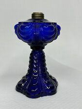 cobalt blue oil lamp for sale  Greenville