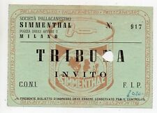 Biglietto basket pallacanestro usato  Italia