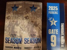 Tickets parking pass for sale  Houston