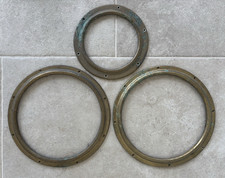 Three vintage brass for sale  HALIFAX