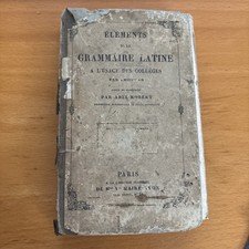 Elements grammaire latine d'occasion  Villemandeur
