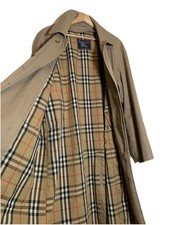 Trench coat masculino vintage luxo anos 90 Burberrys Nova Check marrom bronzeado tamanho 38 Reg, usado comprar usado Trench coat masculino vintage luxo anos 90 Burberrys Nova Check marrom bronzeado tamanho 38 Reg, usado comprar usado  Enviando para Brazil