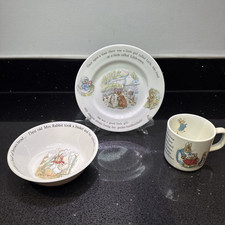 Peter rabbit wedgewood for sale  CONSETT