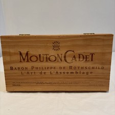Wooden wine box for sale  Edinburg