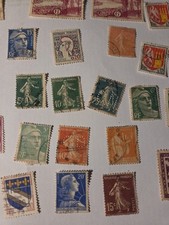 Francobolli francesi rari usato  Genova