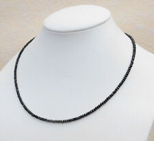 Edelsteinkette 42cm schwarz gebraucht kaufen  Idar-Oberstein