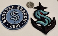 Seattle kraken embroidered for sale  Perkasie
