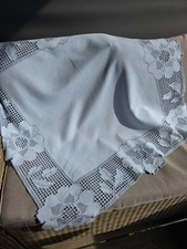 Hardanger decke rauchblau gebraucht kaufen  St.Oswald