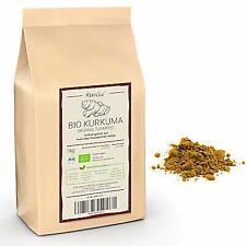 (12,59 EUR/kg) 1kg ORGANICZNA kurkuma w proszku, kurkuma mielona ORGANICZNA i bez dodatków na sprzedaż  Wysyłka do Poland