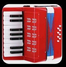 Akkordeon kinder notentasten gebraucht kaufen  Hamburg