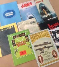 Collection film programmes for sale  LONDON