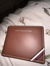 Carteira de couro marrom Tommy Hilfiger nova em folha RRP: US$ 99,95 comprar usado  Enviando para Brazil