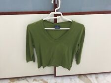 Maglietta cotone verde usato  Cosenza
