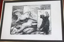 Salvatore fiume litografia usato  Goro