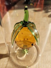 Glasflasche klar glaserdbeere gebraucht kaufen  Berlin