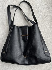 Used black leather for sale  GREAT MISSENDEN
