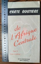 Carte routiere afrique d'occasion  Rouen-
