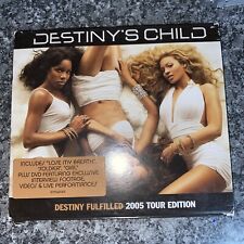 CD ALBUM DESTINYS CHILD DESTINY FUFILLED 2005 TOUR EDITION CD/DVD UK FREE POST comprar usado  Enviando para Brazil