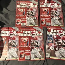 2004 Sports Illustrated OKLAHOMA SOONERS Adrian PETERSON !  comprar usado  Enviando para Brazil