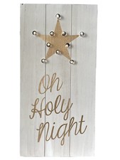 Placa de parede decorativa de férias com luzes , usado comprar usado  Enviando para Brazil