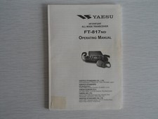 Yaesu 817nd instruction for sale  CRAIGAVON