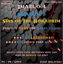 ✨Diablo 4✨Temporada 9✨3GA Legendary✨4GA Exclusivo✨Itens Perfeitos para Todas as Classes✨24/7✨ comprar usado  Enviando para Brazil
