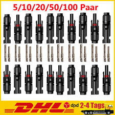 100 paar solarstecker gebraucht kaufen  Buseck