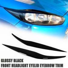 Gloss black headlight for sale  WALSALL