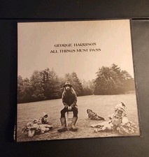 George Harrison All Things Must Pass, 1970, 3 Disc LP Box Set & Poster, usado comprar usado  Enviando para Brazil