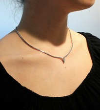 Collier oro bianco usato  Castel Bolognese